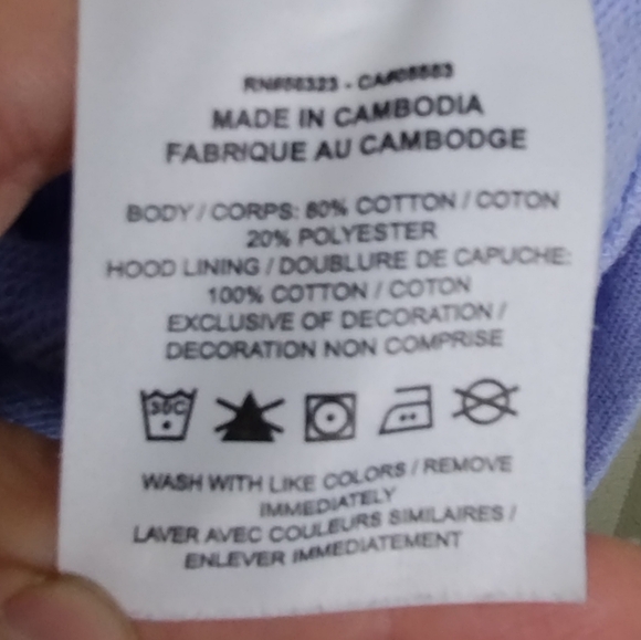 Nike Sportswear Sport Essentials Men’s French Terry Hoodie Size XL DM6907-548 - Picture 5 of 6